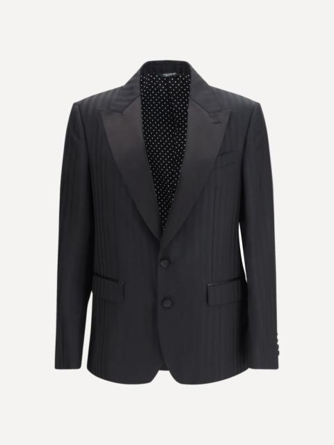 Dolce & Gabbana Striped peak-lapel Blazer