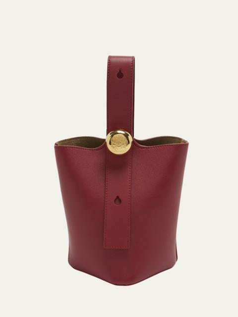 Loewe Mini Pebbled Leather Bucket Bag