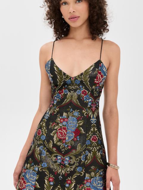 Alice + Olivia Tayla Structured Lanturn Mini Dress