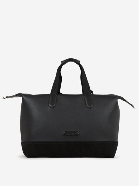 TOM FORD GRANULATED LEATHER TRAVEL BAG