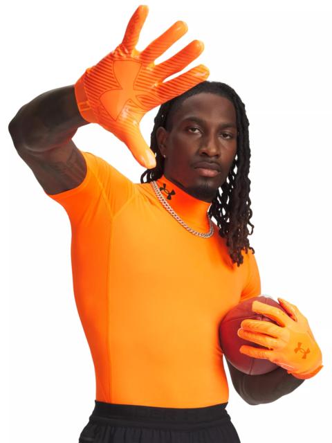 Under Armour Under Armour Men's HeatGear Mock Neck Short Sleeve Compression Shirt