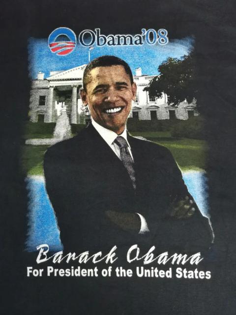 Other Designers Vintage Barack Obama 08 Stand For Change Tee Hiphop Rap