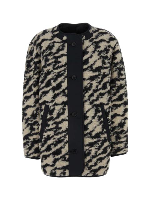 Isabel Marant Étoile Embroidered Wool Blend Fermelia Reversible Jacket