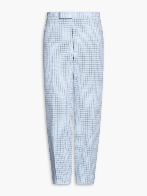 Thom Browne Checked cotton-blend pants