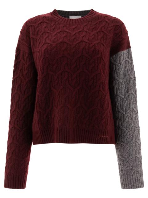 GANNI Ganni Bi-color Crewneck Sweater