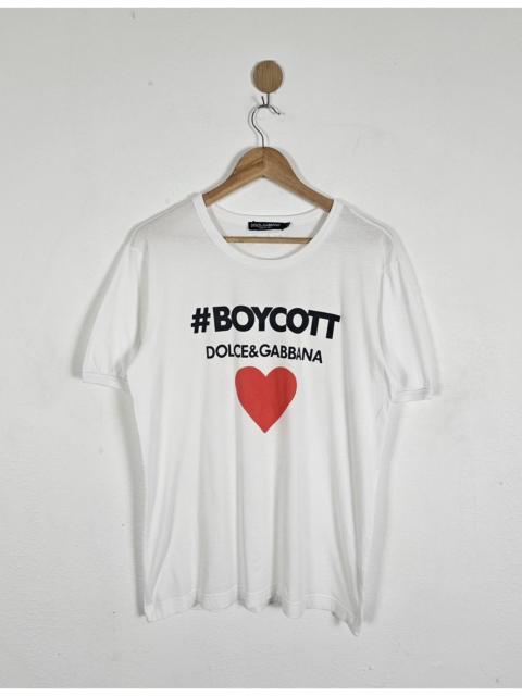 Dolce & Gabbana Dolce & Gabbana Boycott shirt