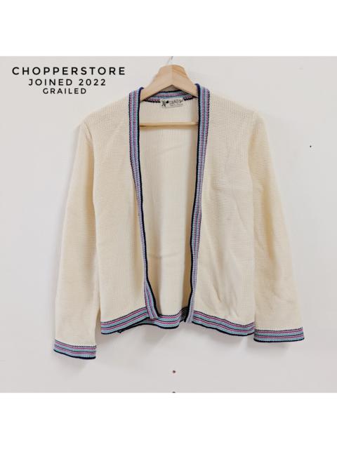 Other Designers Cardigan - Vintage Darion JAPAN Cardigan Knitwear Rare Stripe