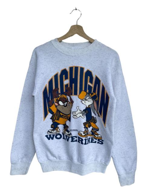 Other Designers Vintage Michigan University Spell Out Logo Sweatshirt
