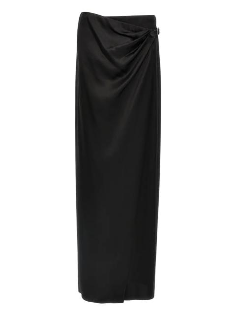 Tom Ford Women Long Silk Skirt