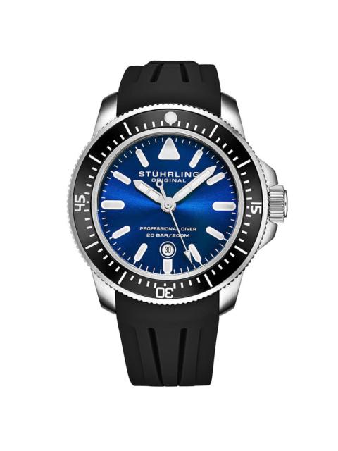 Other Designers Stuhrling Original Aquadiver Quartz Blue Dial Men's Watch M13623