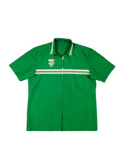Other Designers 💥RARE💥Vintage 7-Eleven Uniform Shirt/Jacket Zip Up