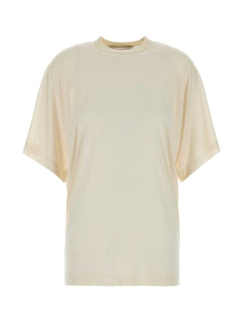 Carven Carven Women Ivory Silk Oversize T-Shirt