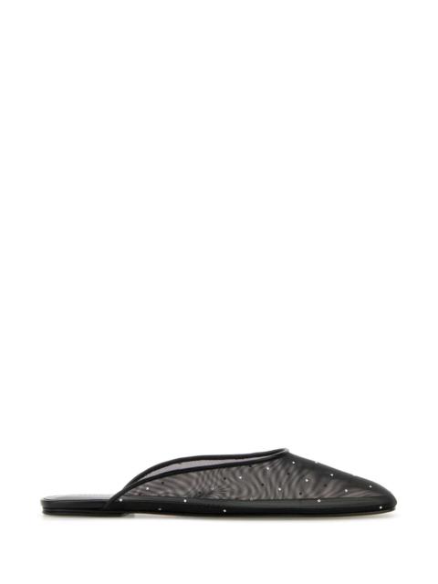 Magda Butrym Women Black Mesh Slippers