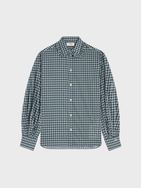 CELINE shirt IN tartan cotton cloth