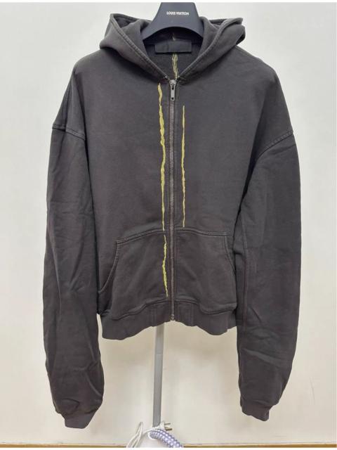 Haider Ackermann Haider Ackermann golden embroidered zip up hoodie