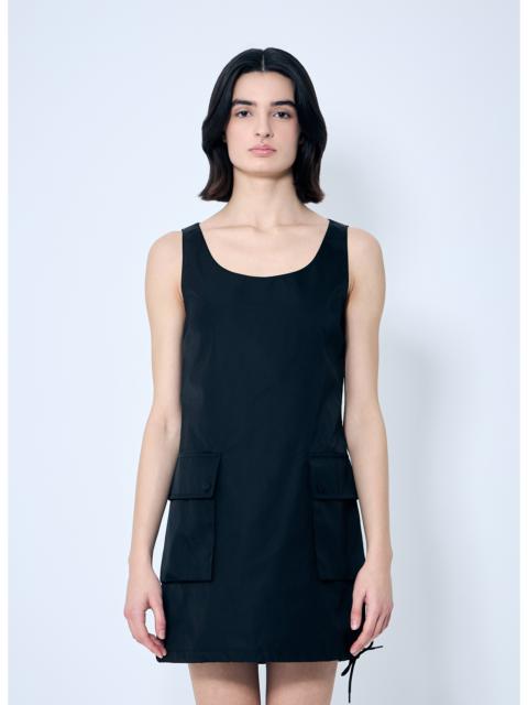 PRADA｜DRESSES (230732 1WQ8 F0002) Black Sleeveless Re-nylon Dress | PRADA
