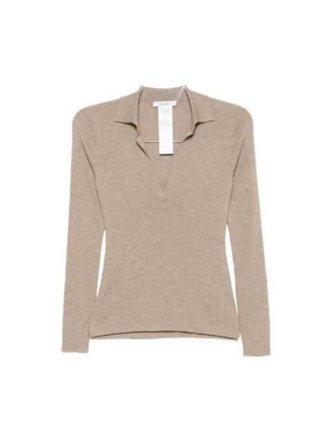Max Mara Cashmere polo shirt