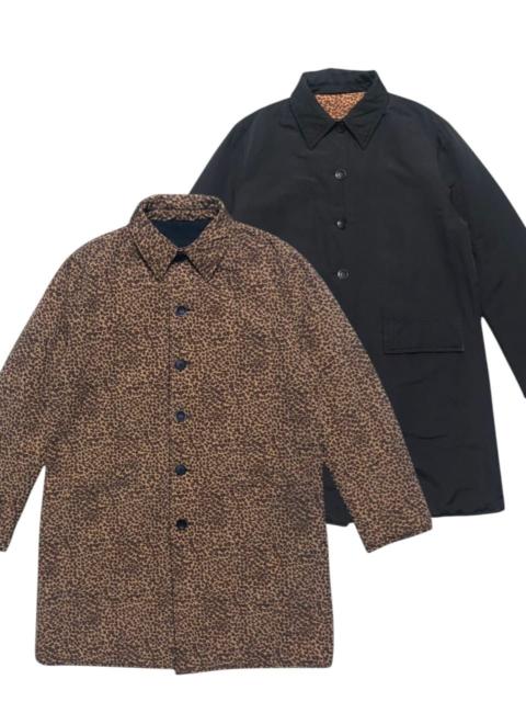 Bottega Veneta Vintage Bottega Veneta Rivesible TrenchCoat Leapord / Black