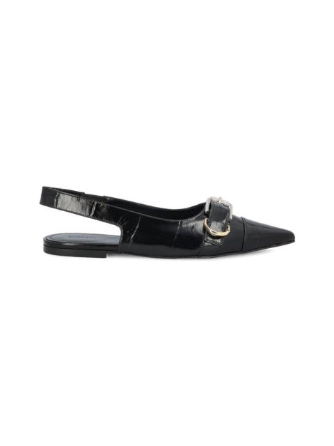 Givenchy Voyou Slingback Flat Shoes