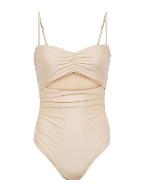L'AGENCE Lily Cut-Out One-Piece Swimsuit