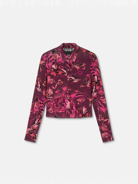 VERSACE JEANS COUTURE Porcelain Barocco Shirt