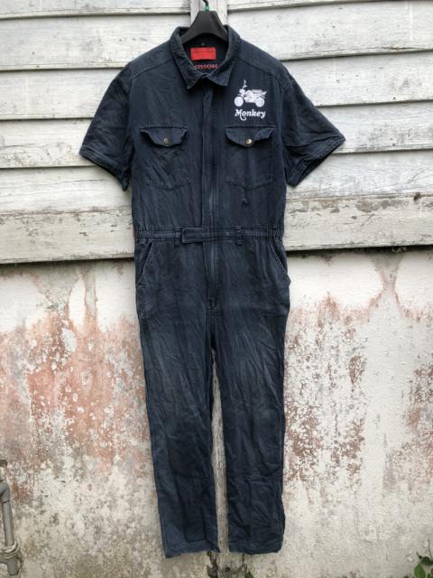 Other Designers Honda - Honda x Shinichiro Arakawa Monkey Bike Distressed Overall