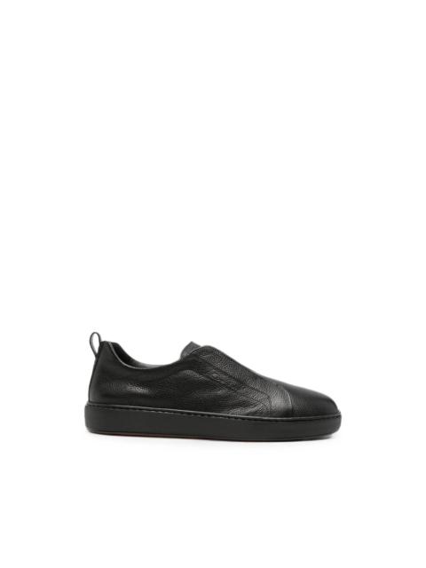 Santoni Santoni Black Trainers - Slip-Ons Men
