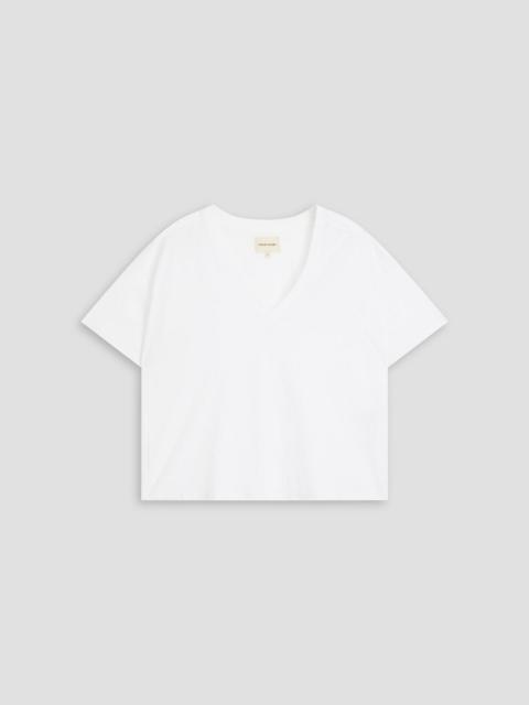 Loulou de Saison Pima cotton-jersey T-shirt