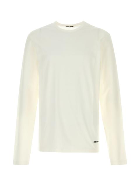 Jil Sander White cotton t-shirt