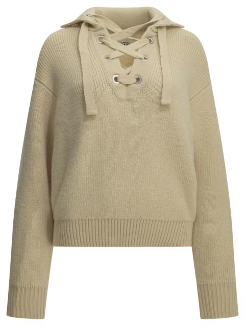Isabel Marant Isabel Marant Ydalia Polo Sweater White