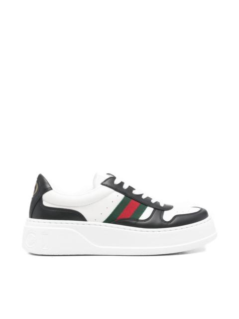 GUCCI Chunky B leather sneakers