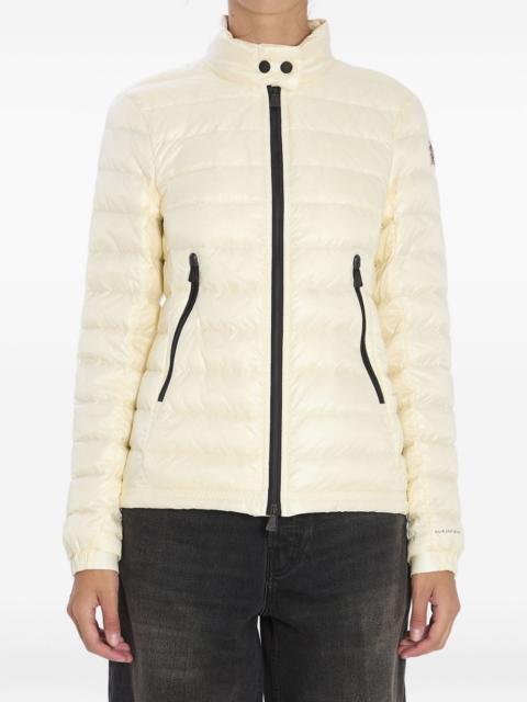 Moncler Grenoble quilted snap-buttoned collar coat