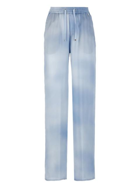 HERNO TROUSERS LIGHT BLUE