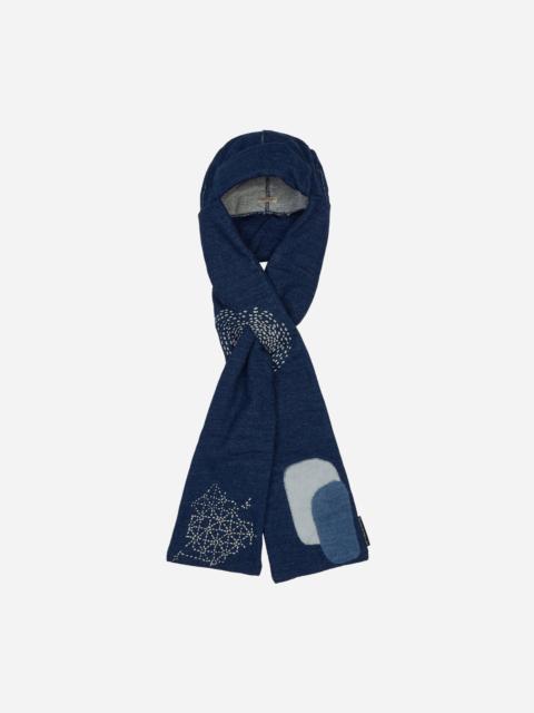 Kapital Indigo SWT Knit Nora Gale Cap Indigo