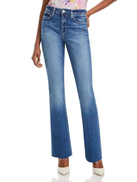 L'AGENCE Ruth High Rise Straight Jeans in Cambridge