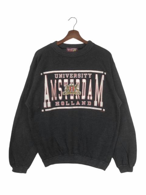 Other Designers Other - Vintage University Amsterdam Holland Crewneck