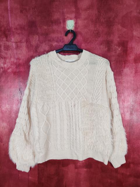 Other Designers Japanese Brand - Ehkä Söpö Crocheted Shag Shaggy Fur Mohair Knitwear