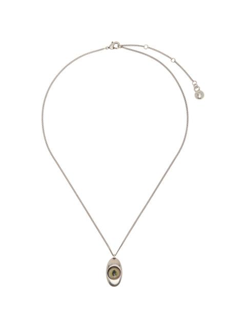 Lemaire Cat Eye Pendant Necklace