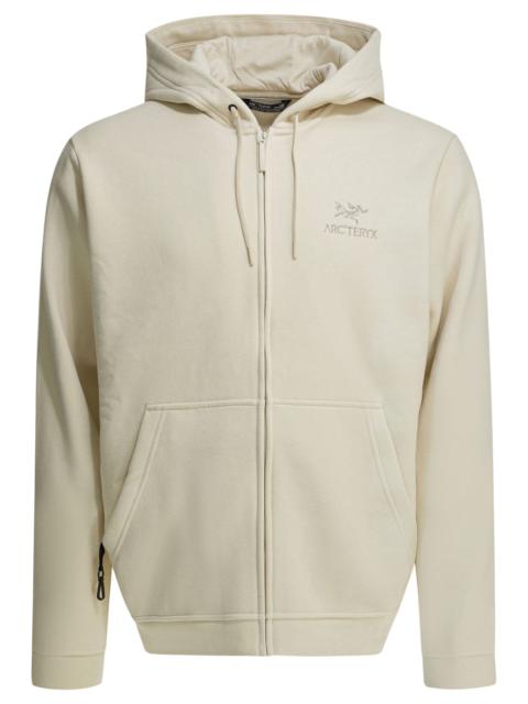 Arc'teryx Arc'teryx Emblem Fz Hoodie Beige Men