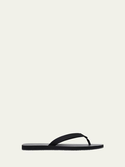 The Row Men's Dune Leather Flip Flop Sandals