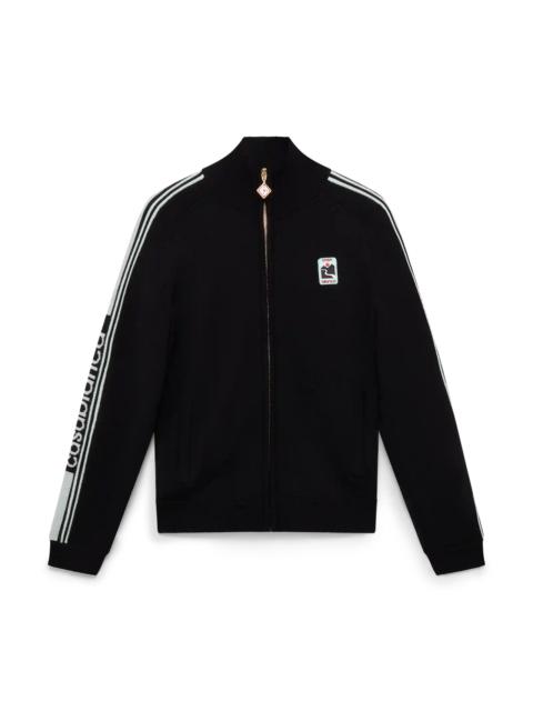 CASABLANCA Merino Knit Track Jacket