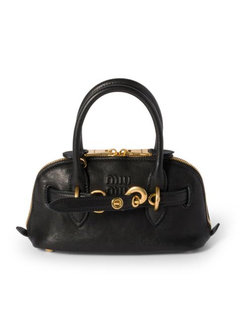 Miu Miu MINI AVENTURE BAG IN NAPPA