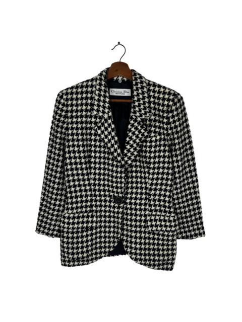 Other Designers Vintage - Vintage Christian Dior Houndstooth Coat
