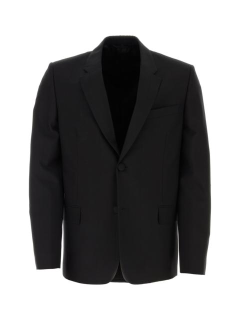 Givenchy Black stretch wool blend blazer