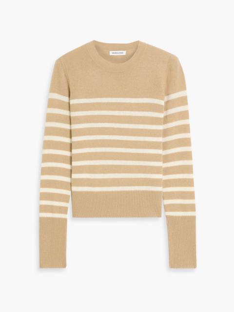 VERONICA BEARD Caleb striped cashmere sweater