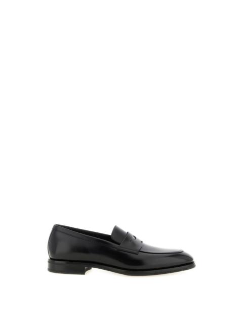 Santoni SANTONI Gregor Black Loafers New & Authentic (Men's size:9;)