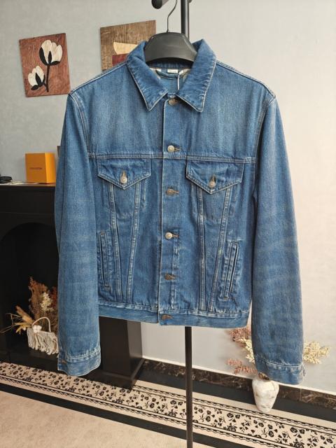 GUCCI Gucci Elf Cat Embroidered Denim Jacket