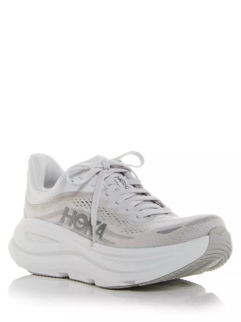 HOKA ONE ONE Women's Bondi 9 Wide Low Top Sneakers