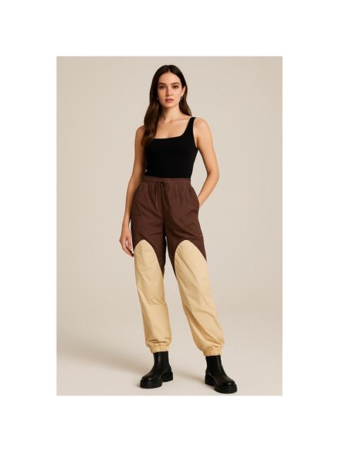 Other Designers NWT OW Collection Swirl Pants Tan/Downtr " Joggers Size Small