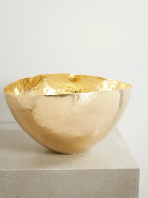 Tom Dixon Bash Large Hammered-brass Bowl